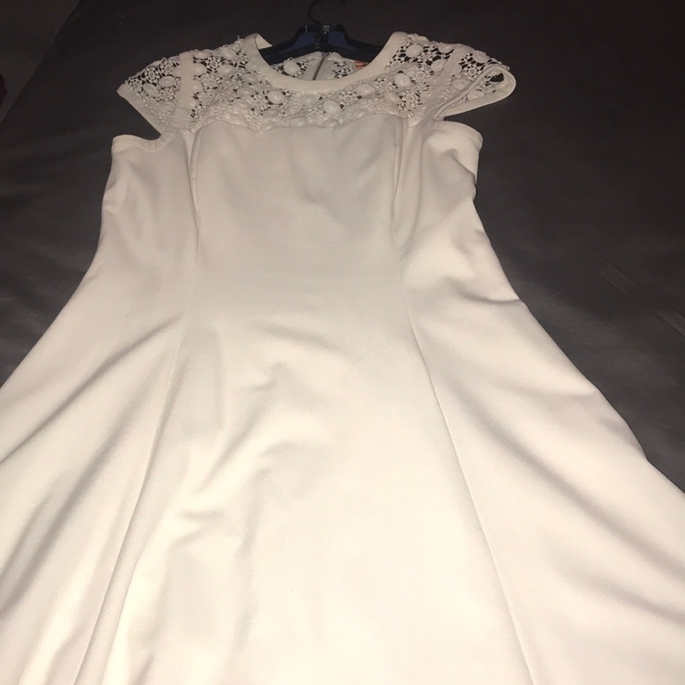 Summer white party dress
